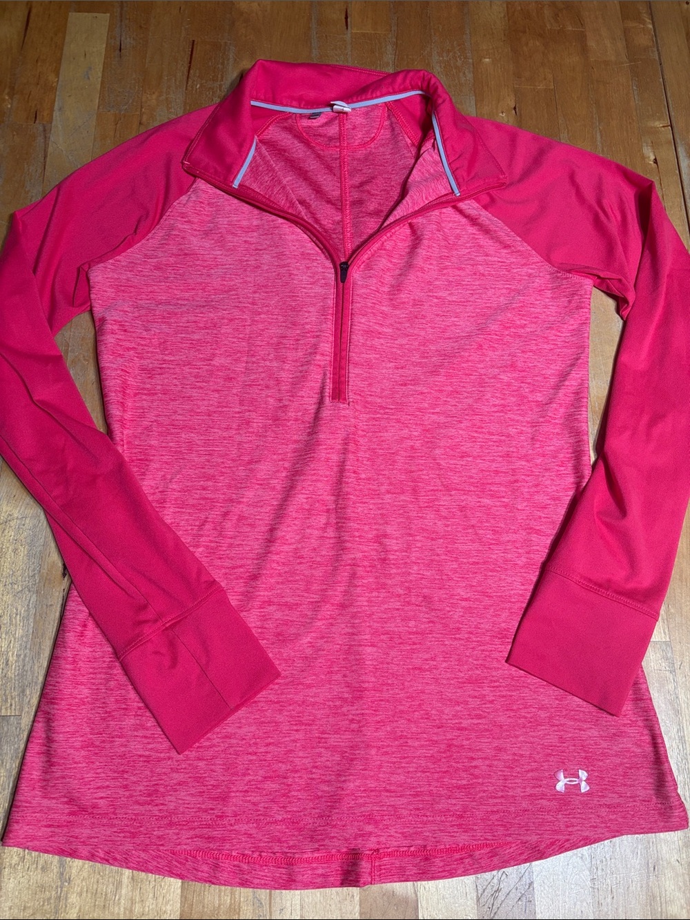 Under Armour Pink 1/2 Zip Performance Pullover